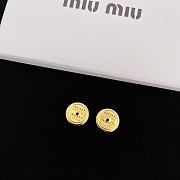 Miu Miu Gold Earrings - 6