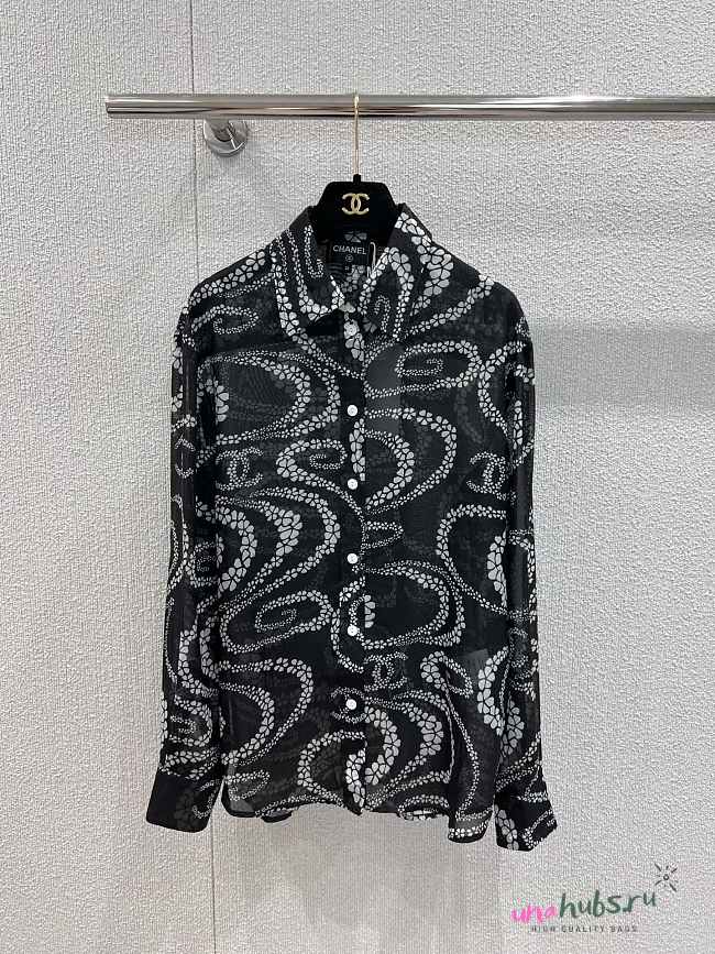 	 Chanel Black T-Shirt - 1