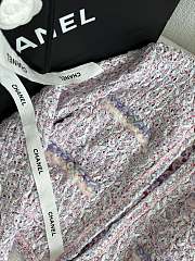 Chanel Pink Tweed Jacket 02 - 4