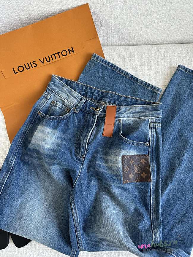 Louis Vuitton Women Denim Pants - 1