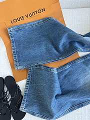 Louis Vuitton Women Denim Pants - 4