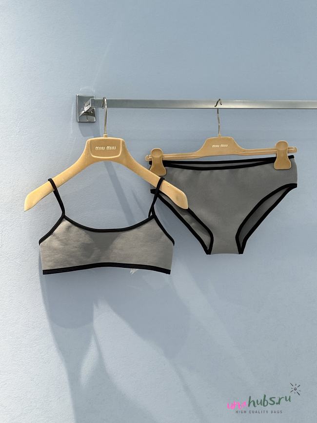 Miu Miu Grey Bikini - 1