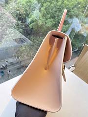 	 Delvaux Brillant leather pink bag 28/14/22cm - 3
