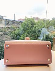 	 Delvaux Brillant leather pink bag 28/14/22cm - 4