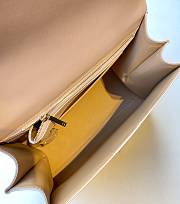 	 Delvaux Brillant leather pink bag 28/14/22cm - 6