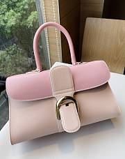 Delvaux Brillant East West leather pink bag 28/12/15cm - 5