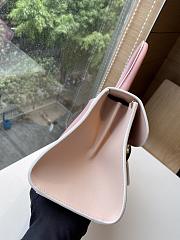Delvaux Brillant East West leather pink bag 28/12/15cm - 4