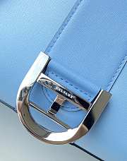 Delvaux Brillant leather mini blue color bag 20*11*16cm - 5