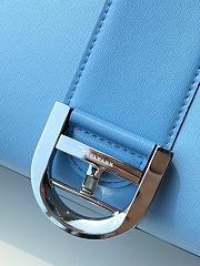 Delvaux Brillant East West leather Blue bag 28/12/15cm - 3