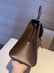 	 Delvaux Brillant leather brown bag 28/14/22cm - 4