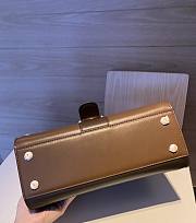 	 Delvaux Brillant East West leather Brown bag 28/12/15cm - 4