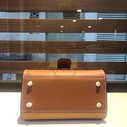 Delvaux Brillant leather mini light brown bag 20*11*16cm - 2