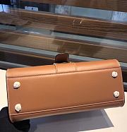 Delvaux Brillant East West leather Light Brown bag 28/12/15cm - 5