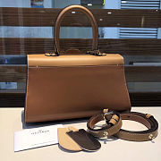 Delvaux Brillant East West leather Light Brown bag 28/12/15cm - 2