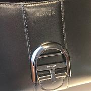	 Delvaux Brillant leather mini black color bag 20*11*16cm - 6