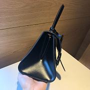 	 Delvaux Brillant leather mini black color bag 20*11*16cm - 5