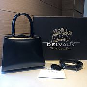 	 Delvaux Brillant leather mini black color bag 20*11*16cm - 2