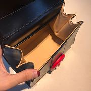 	 Delvaux Brillant leather mini black bag 20*11*16cm - 5