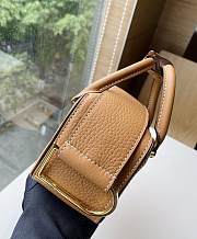 Delvaux Cool Box Brown Bag - 16.5x10.5x7.5cm - 6