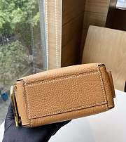 Delvaux Cool Box Brown Bag - 16.5x10.5x7.5cm - 4