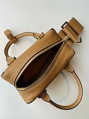 Delvaux Cool Box Brown Bag - 16.5x10.5x7.5cm - 3