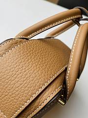 Delvaux Cool Box Brown Bag - 16.5x10.5x7.5cm - 2