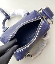 	 Delvaux Cool Box Blue Bag - 16.5x10.5x7.5cm - 3