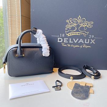 	 Delvaux Cool Box Black Bag - 16.5x10.5x7.5cm