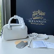 	 Delvaux Cool Box White Bag - 16.5x10.5x7.5cm - 1