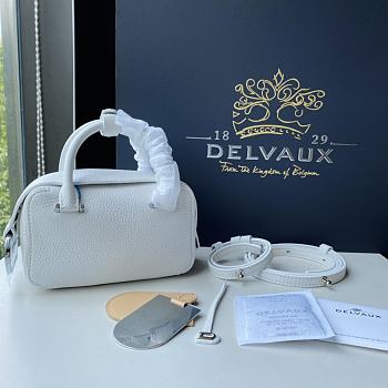 	 Delvaux Cool Box White Bag - 16.5x10.5x7.5cm