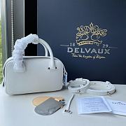 	 Delvaux Cool Box White Bag - 16.5x10.5x7.5cm - 6