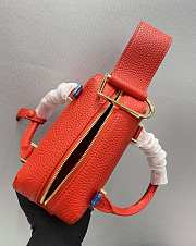 	 Delvaux Cool Box Red Bag - 16.5x10.5x7.5cm - 5