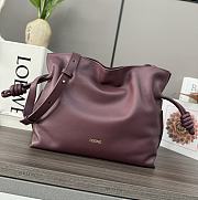 Loewe Flamenco Burgundy Bag - 30*24.5*10.5cm  - 1