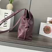 Loewe Flamenco Burgundy Bag - 30*24.5*10.5cm  - 5