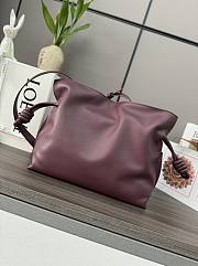 Loewe Flamenco Burgundy Bag - 30*24.5*10.5cm  - 3
