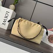 Loewe Flamenco In Beige Suede Bag - 30*10.5*20CM - 1