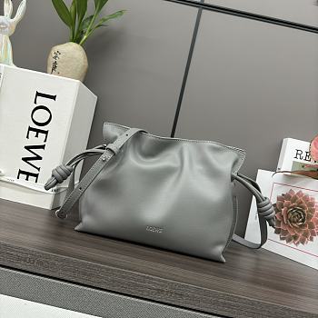 Loewe Flamenco Grey Bag - 23*18*9cm 