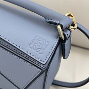 Loewe Blue Mini Puzzle Edge Bag - 18*12.5*8cm - 4