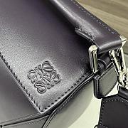 Loewe Puzzle Bag Purple With Canvas Strap - 24*10.5*16CM - 5