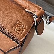 Loewe Brown Mini Puzzle Edge Bag - 18*12.5*8cm - 6