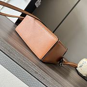 Loewe Brown Mini Puzzle Edge Bag - 18*12.5*8cm - 5