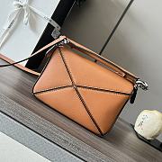 Loewe Brown Mini Puzzle Edge Bag - 18*12.5*8cm - 2
