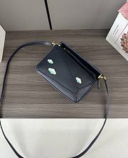 	 Loewe Puzzle Cloud Blue Leather Bag - 18*12.5*8CＭ - 6