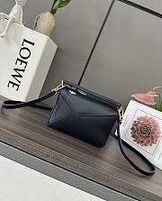 	 Loewe Puzzle Cloud Blue Leather Bag - 18*12.5*8CＭ - 5