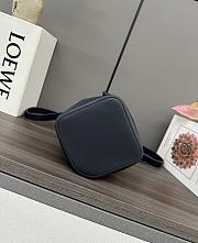 Loewe Pebble Bucket Anagram Cloud Black Bag - 16*16*19.5CM - 4