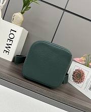 	 Loewe Pebble Bucket Anagram Green Bag - 24.5*23.5*28CM - 2