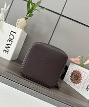 Loewe Pebble Bucket Anagram Dark Chocolate Bag - 24.5*23.5*28CM - 5