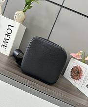 	 Loewe Pebble Bucket Anagram Black Bag - 24.5*23.5*28CM - 6