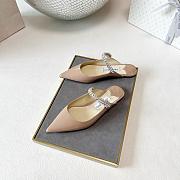 Jimmy Choo 10cm Bing Taupe Heels - 4
