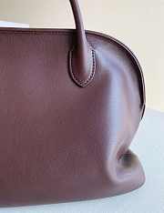 The Row Agens Burgundy Tote - 31x10x23.5cm - 6